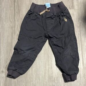 Kids Black Jogger Pants